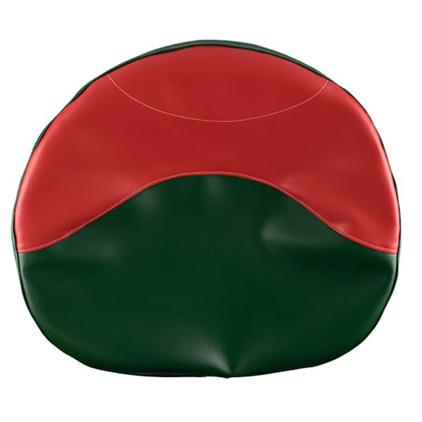 21" Green & Red Seat Cover